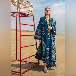 Crimson Pakistani Indian dress